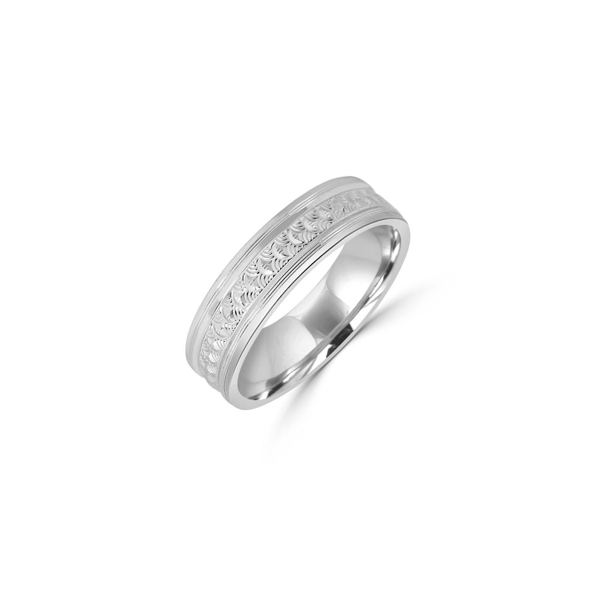 Bague Elyrion Anneau Texturé en Argent 925