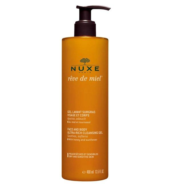 Nuxe Gel lavant Surgras Visage et Corps 400 ml