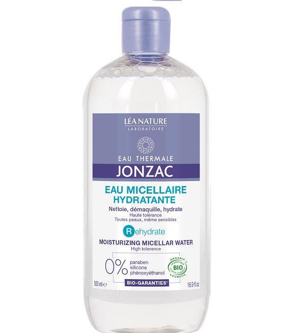 JONZAC EAU THERMALE RÉHYDRATE EAU MICELLAIRE HYDRATANTE 500 ml
