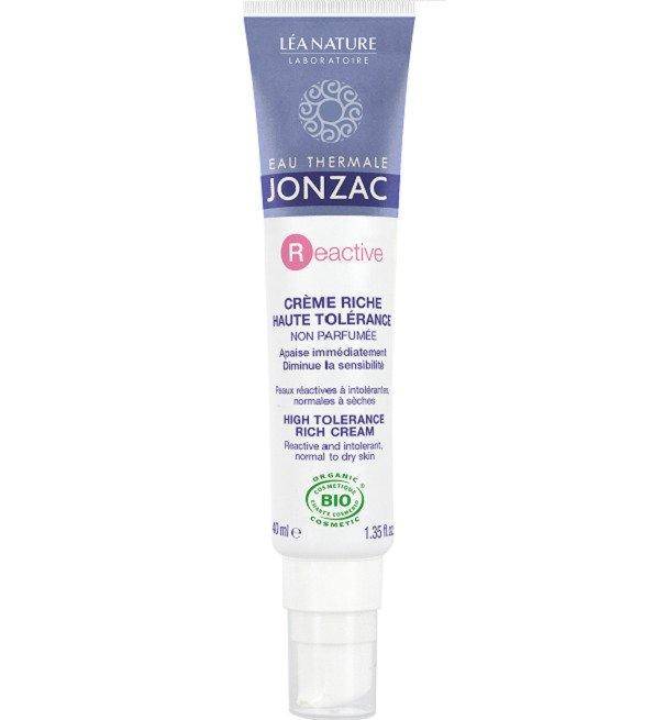 JONZAC EAU THERMALE RÉACTIVE CRÈME RICHE HAUTE TOLÉRANCE 40 ml