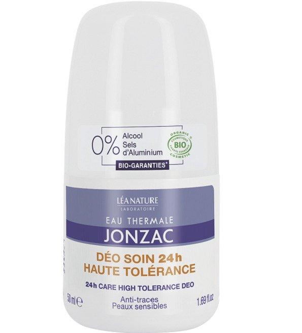 JONZAC EAU THERMALE NUTRITIVE DÉO SOIN 24H HAUTE TOLÉRANCE 50 ml