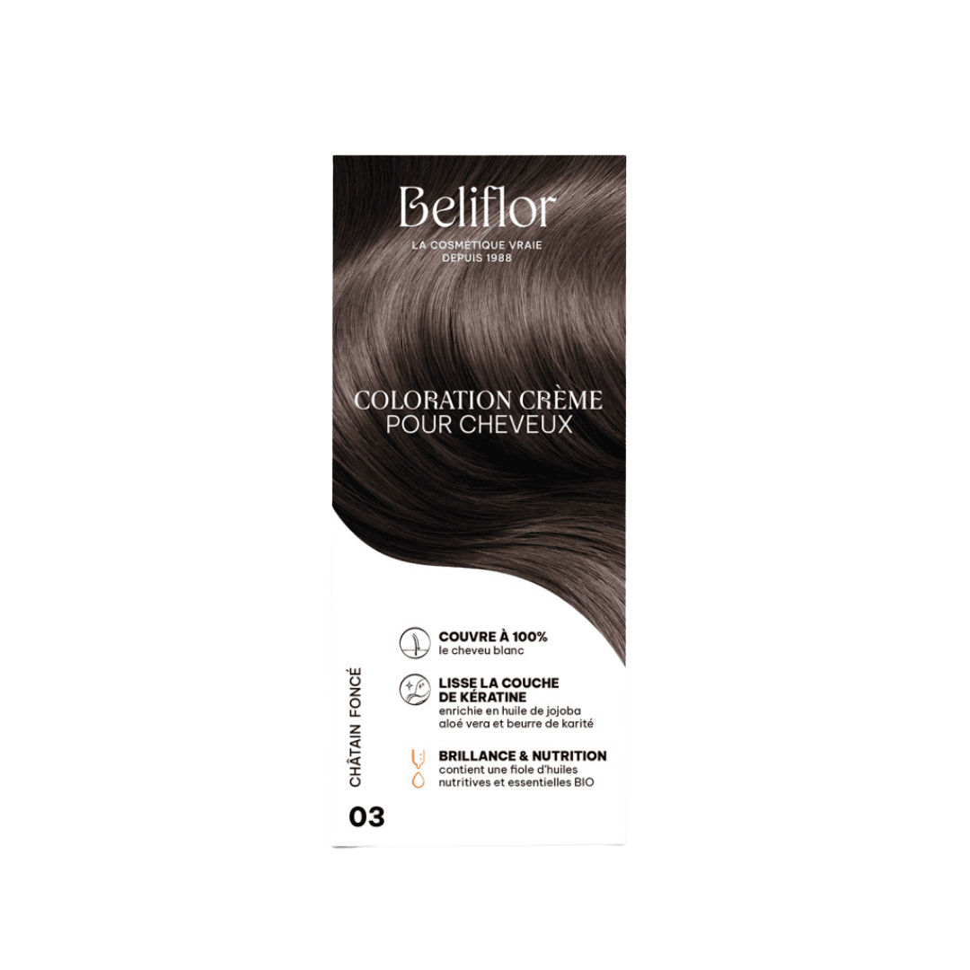 Beliflor Coloration N°03 Chatain Fonce