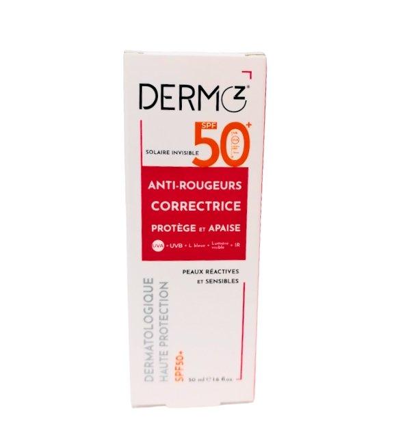 Dermoz Ecran Invisible Anti-Rougeurs Correctrice Spf50 50ml