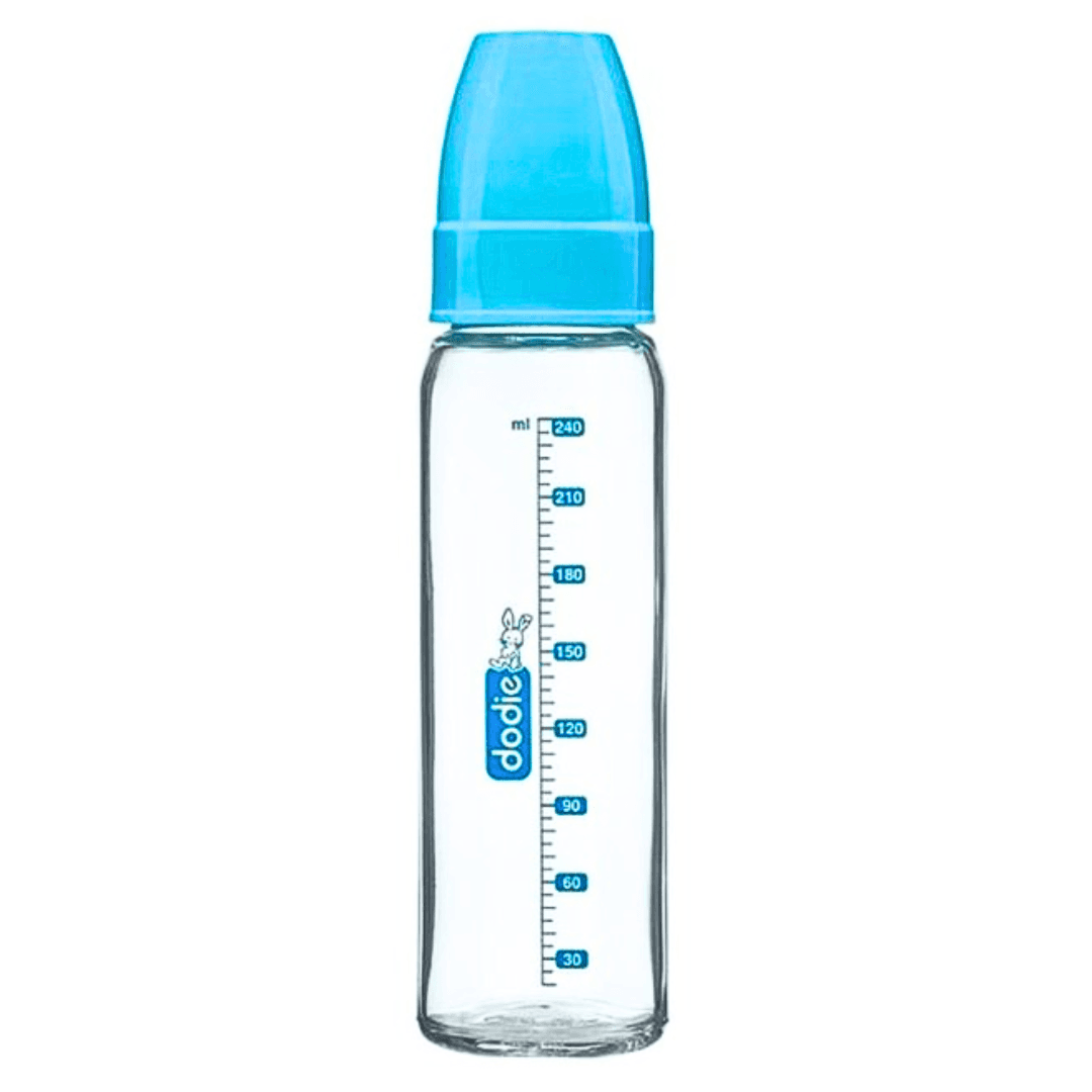 Dodie bib verre 240ml bleu