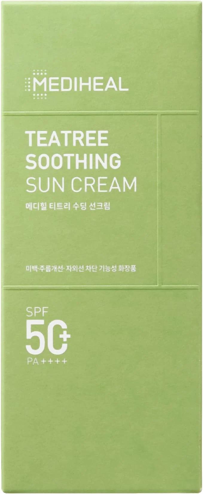 MEDIHEAL Teatree Soothing Sun Cream Ecran 50 ml
