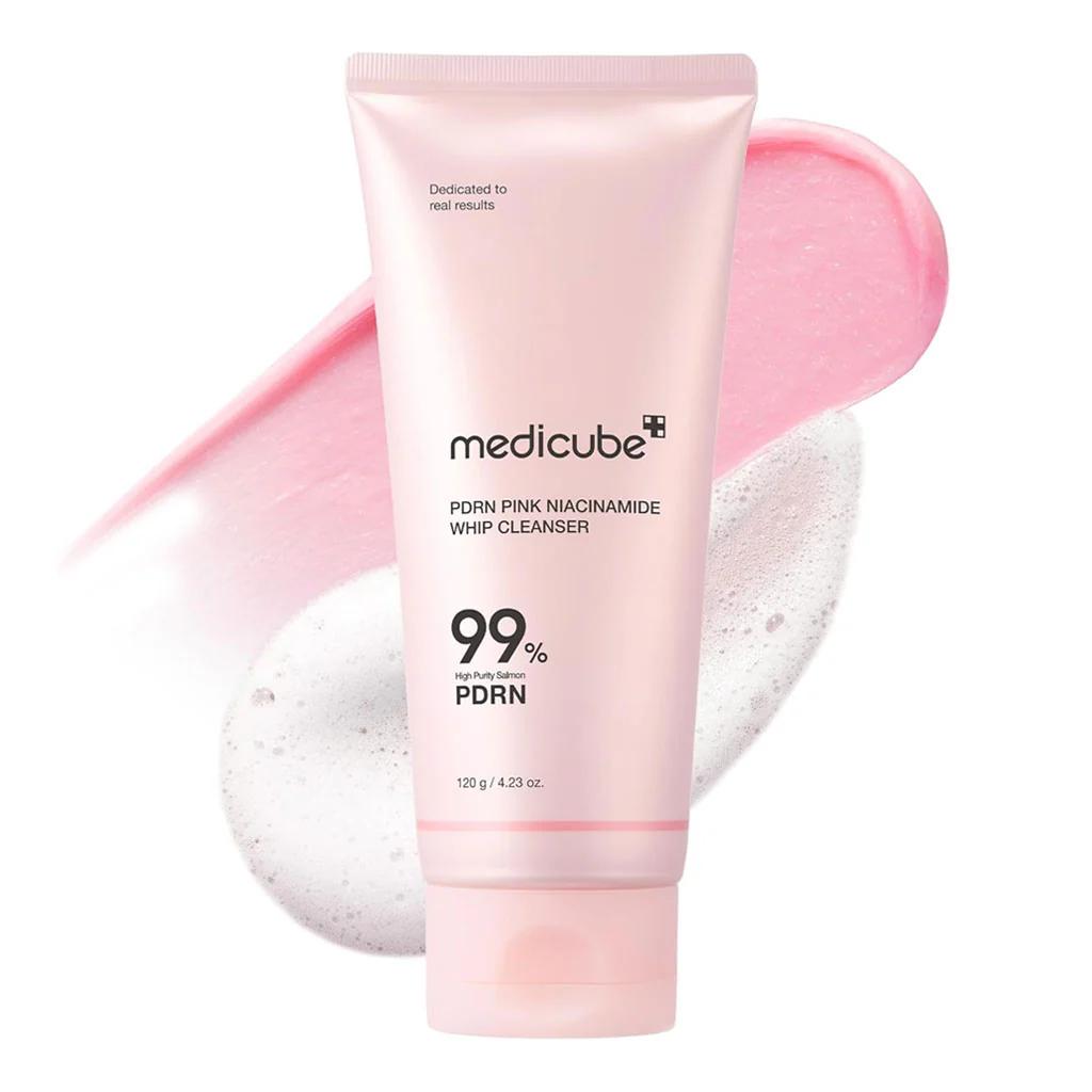 Medicube PDRN Pink Niacinamide Whip Cleanser Gel nettoyant 120 G