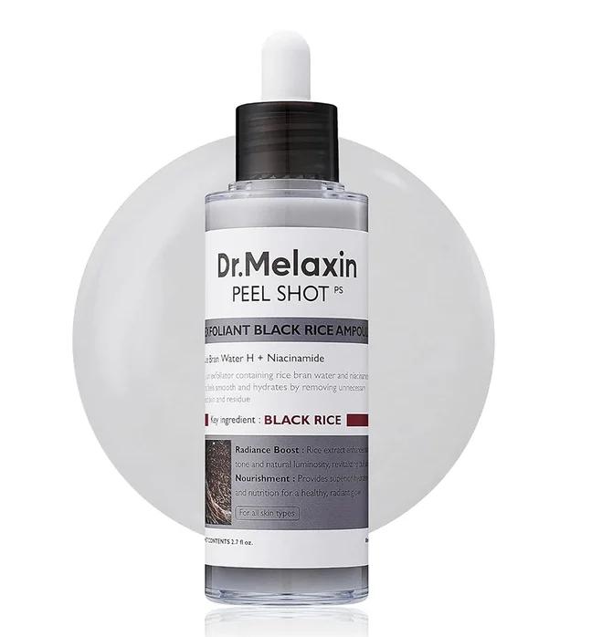 Dr.Melaxin Peel Shot Exfoliating Black Rice Ampoule 80ml