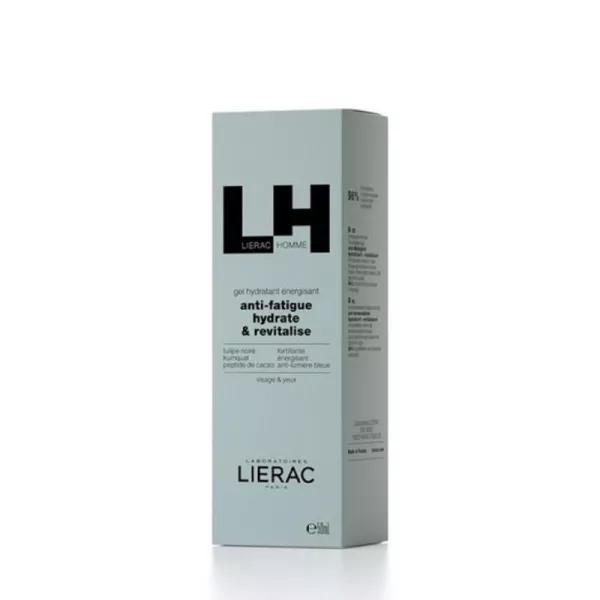 Lierac HOMME Gel Hydratant Energisant Anti-fatigue 50ml