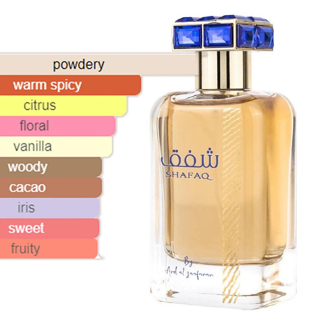 SHAFAQ EAU DE PARFUM ARD AL ZAAFARAN Unisexe 100ml