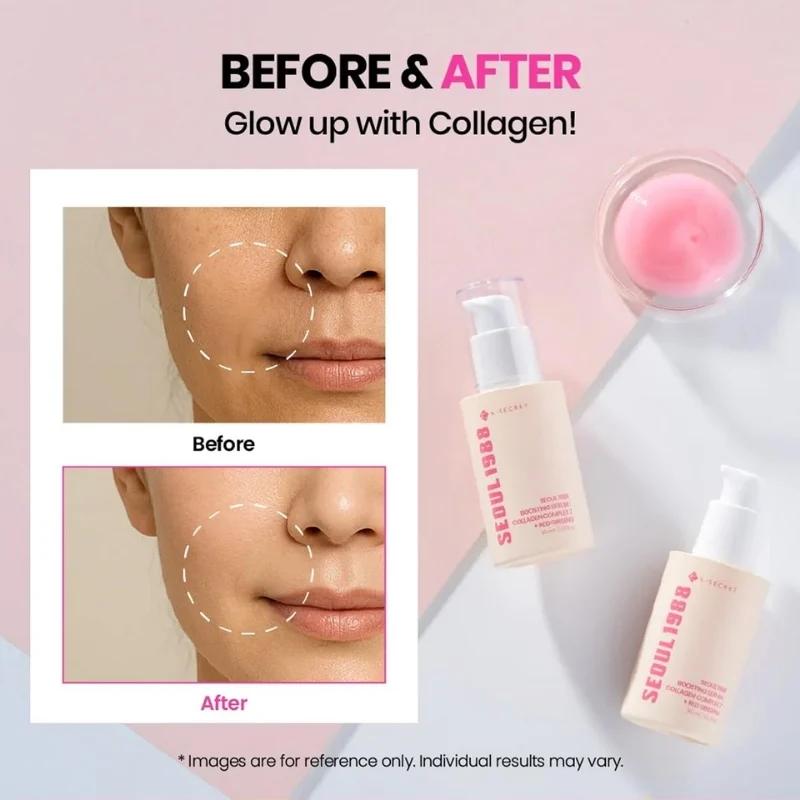 K-SECRET- SEOUL 1988 Boosting Serum : Collagen Complex 7 + Red Ginseng 3 30ml