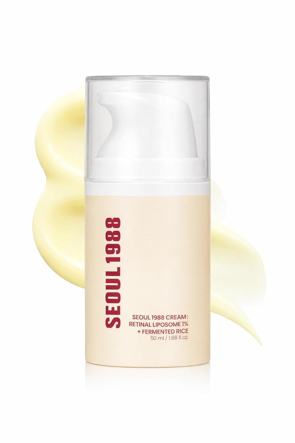 K-SECRET- SEOUL 1988 Cream : Retinal Liposome 1% + Fermented Rice 50ml
