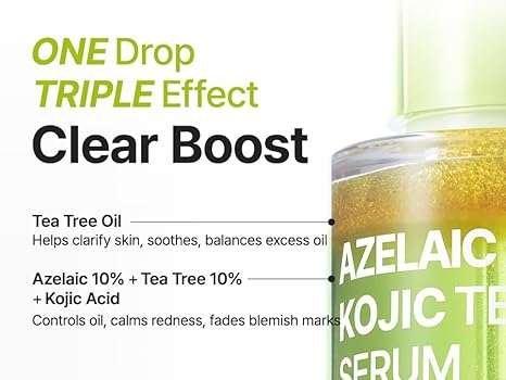 Purito SEOUL Azelaic Acid 10 Kojic Tea Tree Serum visage 30ml