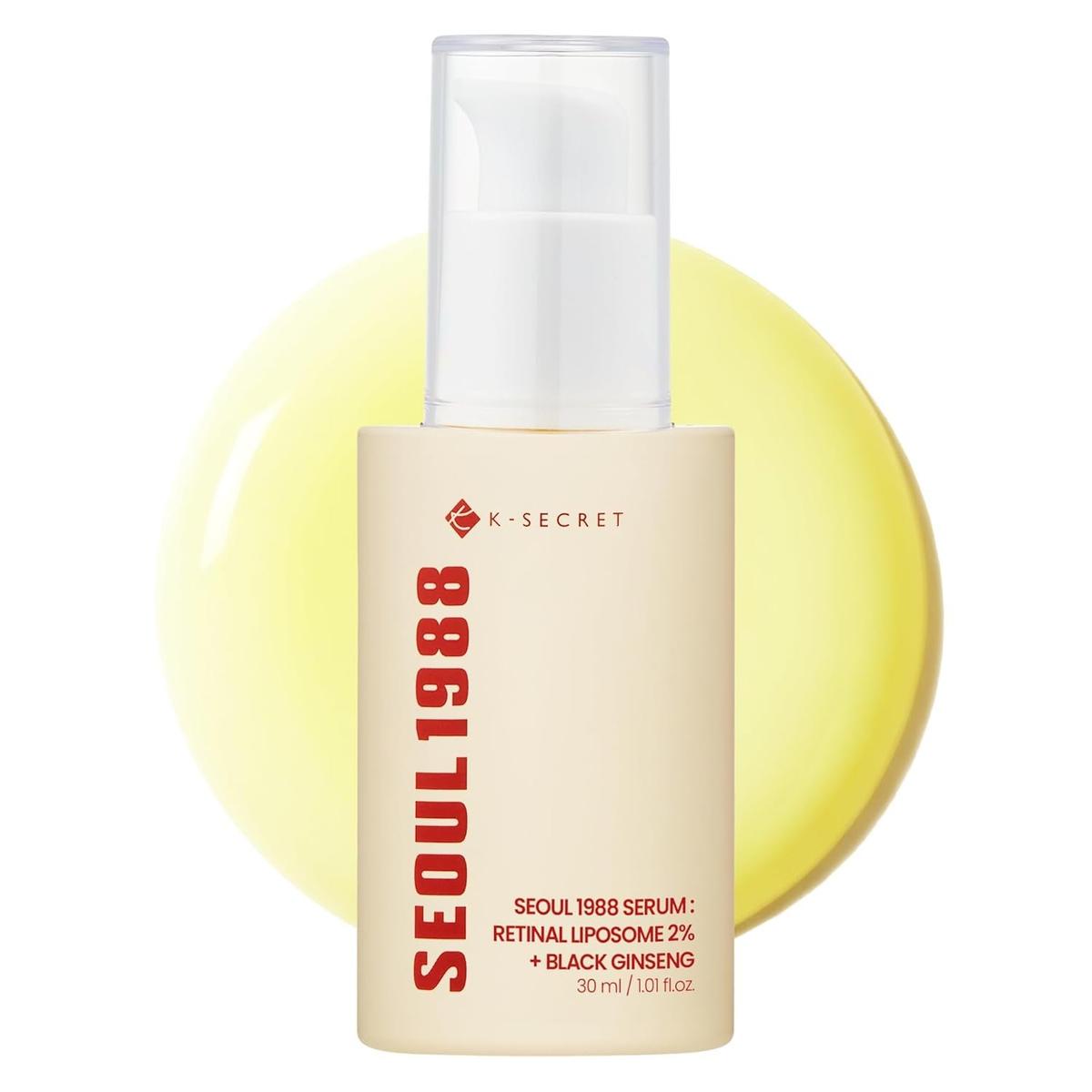 K-SECRET- SEOUL 1988 Serum : Retinal Liposome 2% + Black Ginseng 30ml