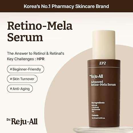 Dr.Reju-All Advanced Retino-Mela Serum Sérum Visage 30ml