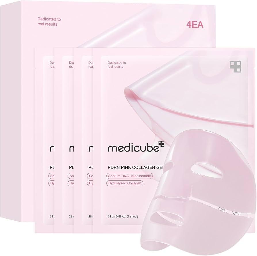 Medicube PDRN Pink Collagen Gel Mask Set Masque gel 4 pieces
