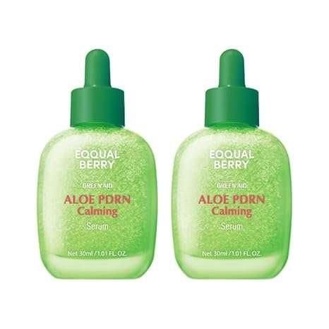 EQQUALBERRY Aloe PDRN Calming Serum Pack of 2 Sérum visage Exclusive Kit