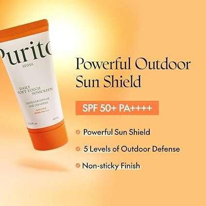 Purito SEOUL Daily Soft Touch Sunscreen Ecran solaire 60ml