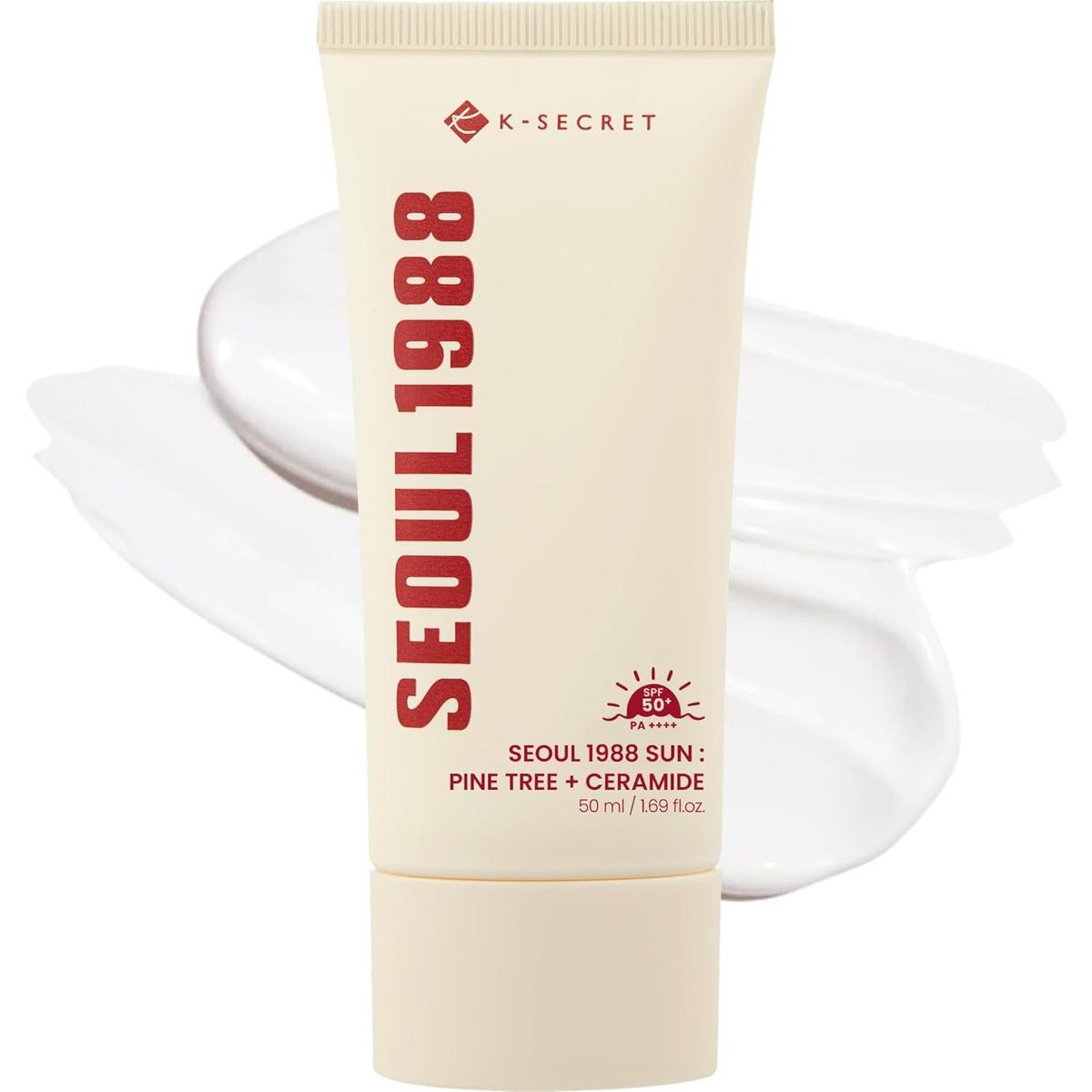 K-SECRET- SEOUL 1988 Sun : Pine Tree + Ceramide Crème Solaire 50ml