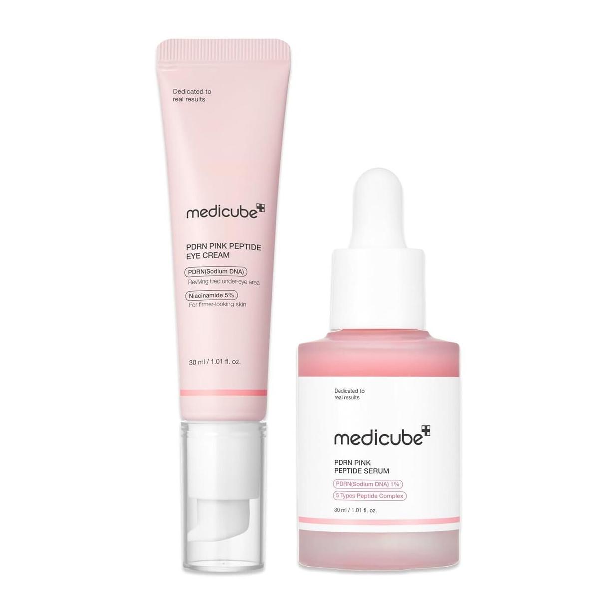 Medicube Daily Peptide Care Set Sérum et crème contour des yeux Exclusive Kit