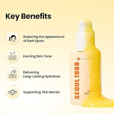 K-SECRET- SEOUL 1988 Glow Serum : Niacinamide 15% + Yuja 30 ml