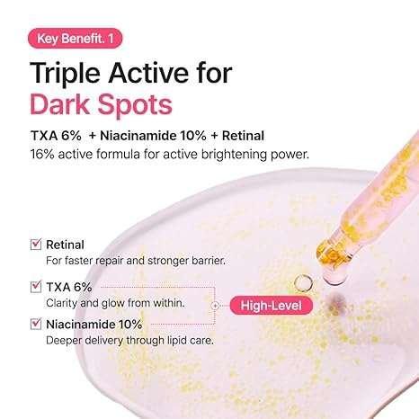 Purito SEOUL TXA 6 Niacinamide 10 Retinal Serum Sérum visage 30ML