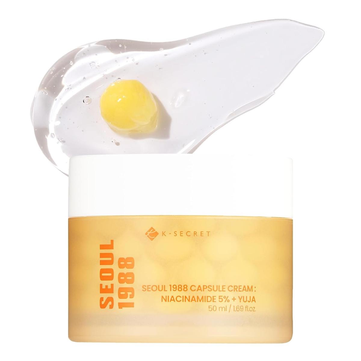 K-SECRET- SEOUL 1988 Capsule Cream : Niacinamide 5% + Yuja Crème Visage 50ml