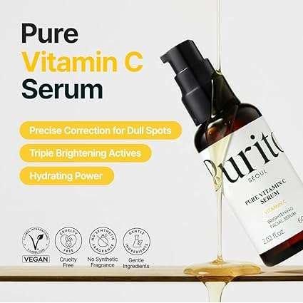 Purito SEOUL Pure Vitamin C Serum Sérum Visage 60ml