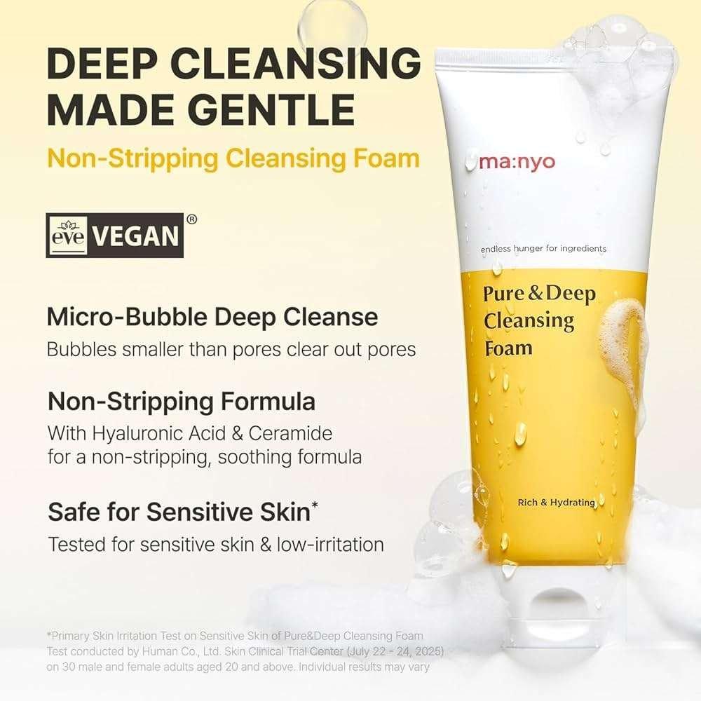 Ma:nyo Pure & Deep Cleansing Foam Mousse nettoyante 100ml