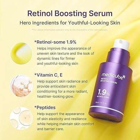 Medicube Retinol NMN Boosting Serum Sérum Visage 30ml