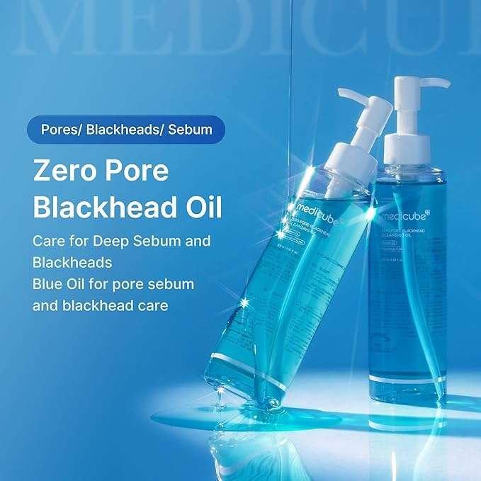 Medicube Zero Pore Blackhead Deep Cleansing Oil Huile Nettoyante 205ml