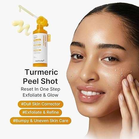 Medicube Kojic Acid Turmeric Peel Shot Sérum Exfoliant 80ml