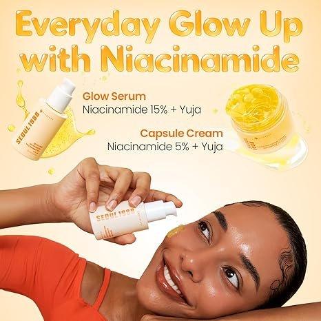 K-SECRET- SEOUL 1988 Glow Serum : Niacinamide 15% + Yuja 30 ml