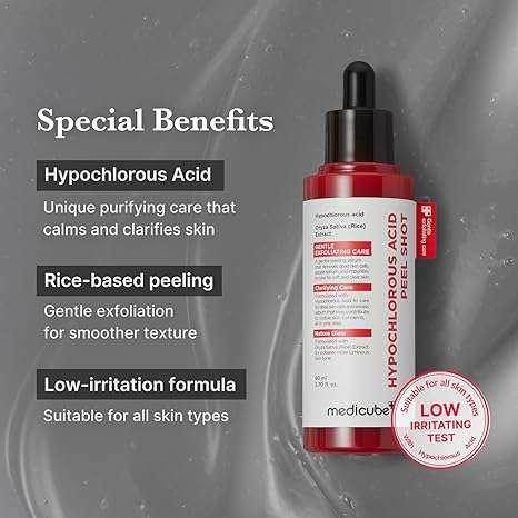 Medicube Hypochlorous Acid Peel Shot Sérum Visage 80ml