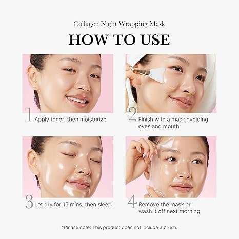 Medicube Collagen Wrapping Mask Twin Pack Masque visage Exclusive Kit