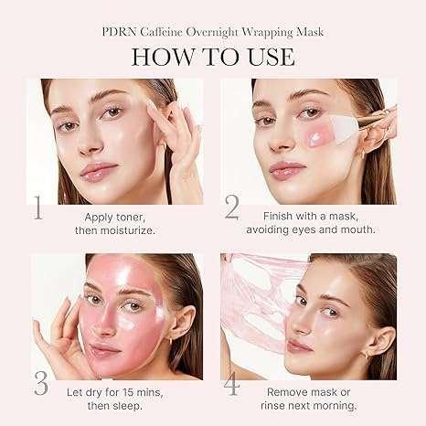 Medicube Pink Glow Wrapping Mask Duo Masque visage Exclusive Kit