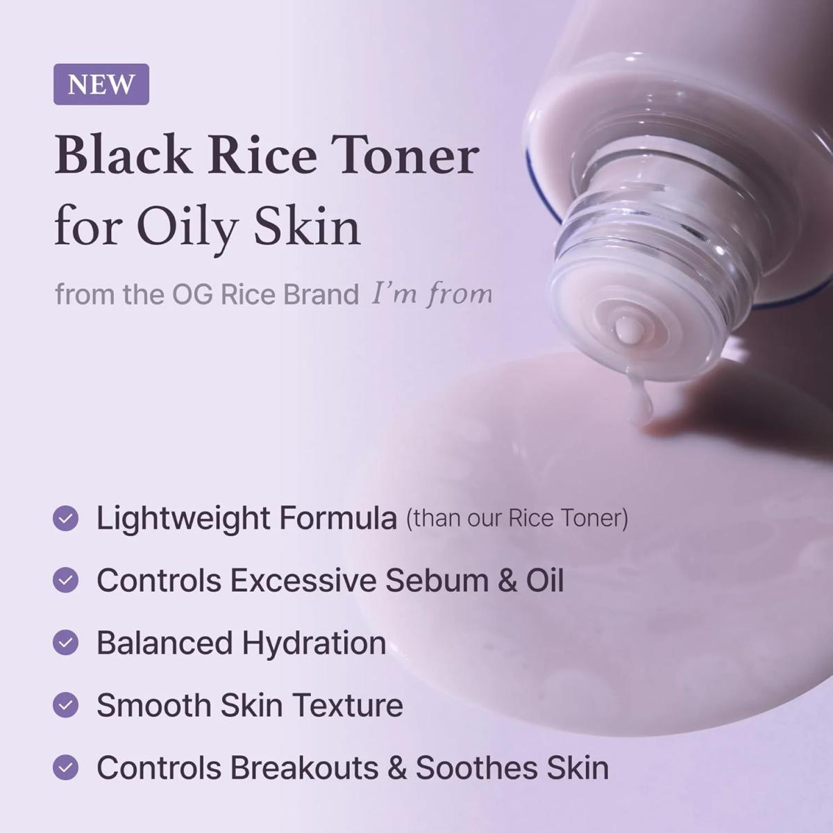 I’m from Black Rice Toner Eau tonifiante 150ml