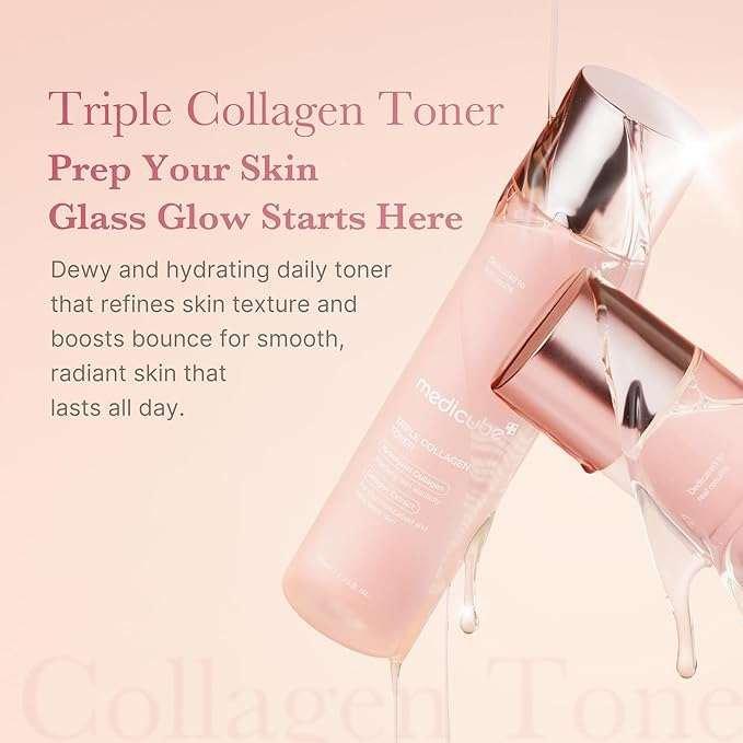 Medicube Triple Collagen Toner Tonique Visage 140ml