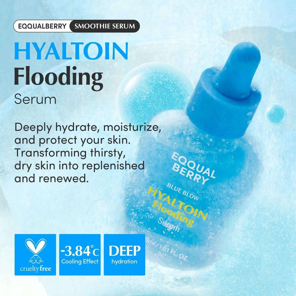 EQQUALBERRY Hyaltoin Flooding Serum Pack of 2 Sérum visage Exclusive Kit