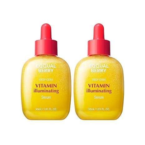 EQQUALBERRY Vitamin Illuminating Serum Pack of 2- Sérum visage Exclusive Kit