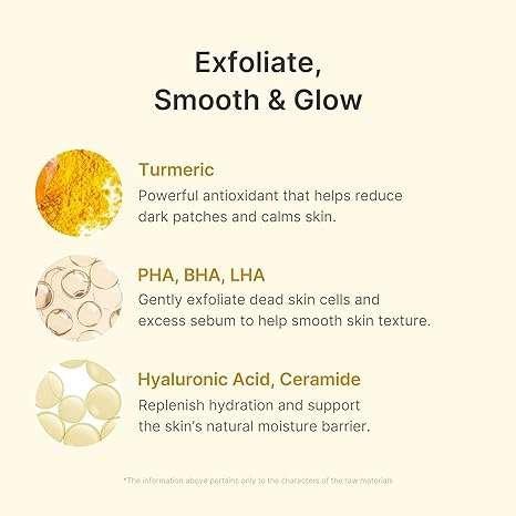 Medicube Kojic Acid Turmeric Peel Shot Sérum Exfoliant 80ml