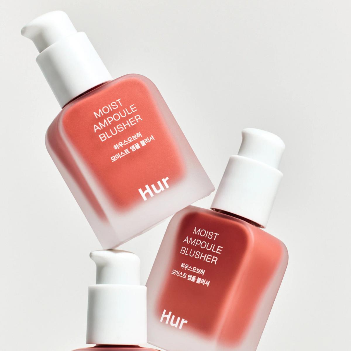 House of Hur Moist Ampoule Blusher -Blush liquide 05 peach Coral 20ml