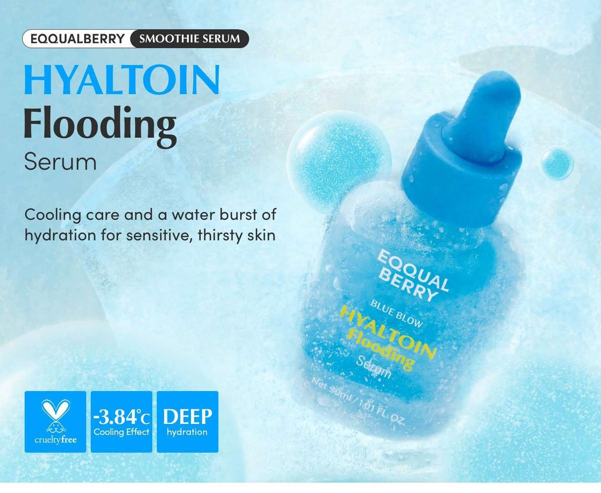 EQQUALBERRY Hyaltoin Flooding Serum Sérum 30 ml