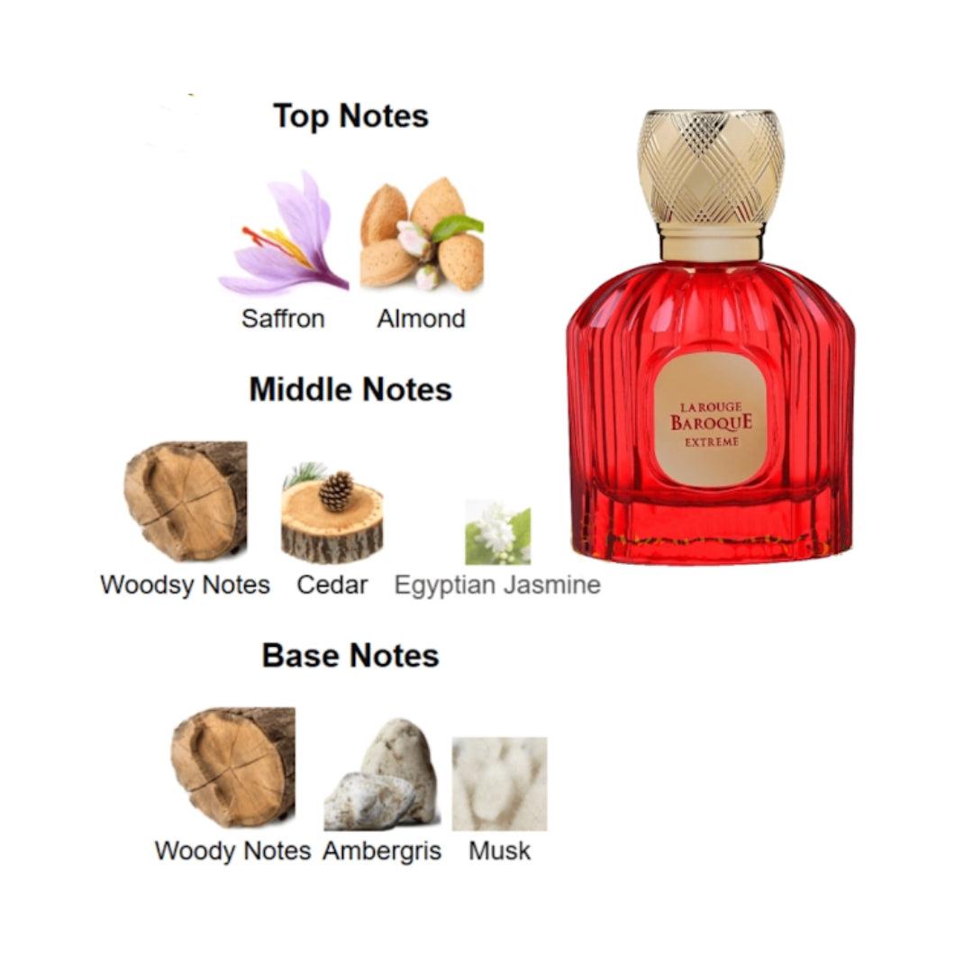 Maison Alhambra LA ROUGE BAROQUE EXTREME DE Eau de Parfum Unisexe 100ml