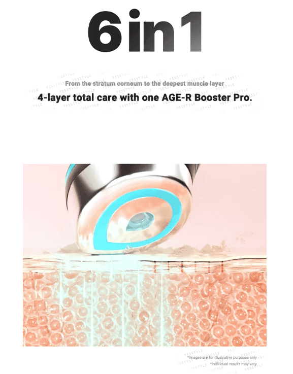 Medicube AGE-R Booster Pro Black Edition Appareil anti-âge multifonction édition noir