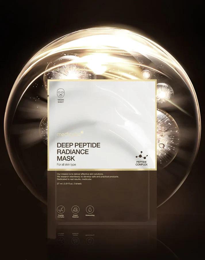 Medicube Deep Peptide Radiance Mask Masque Visage 27ml