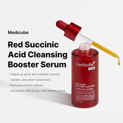 Medicube Red Acne Succinic Acid Peel Sérum peeling 40g