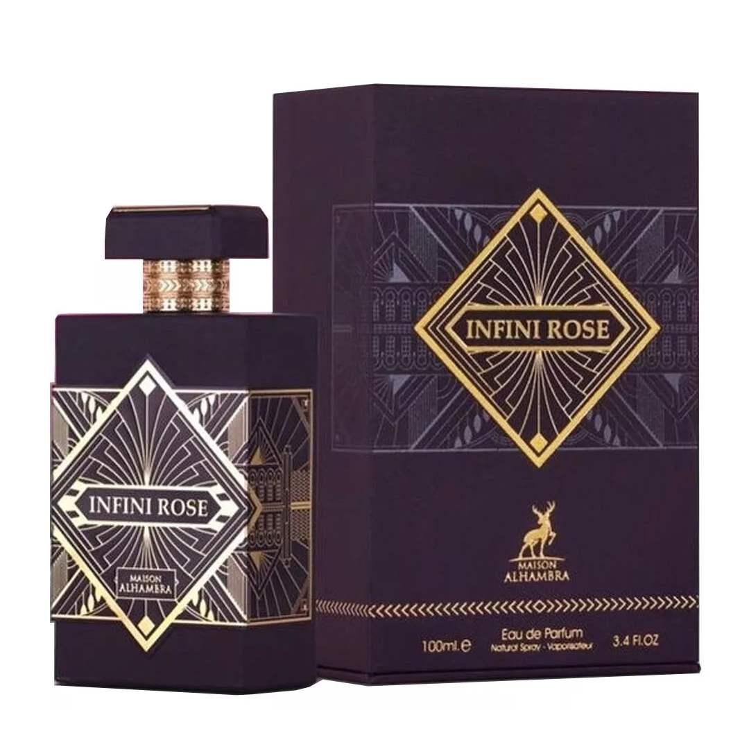 Maison Alhambra INFINI ROSE DE Eau De Parfum Pour Femmes et Hommes 100ml