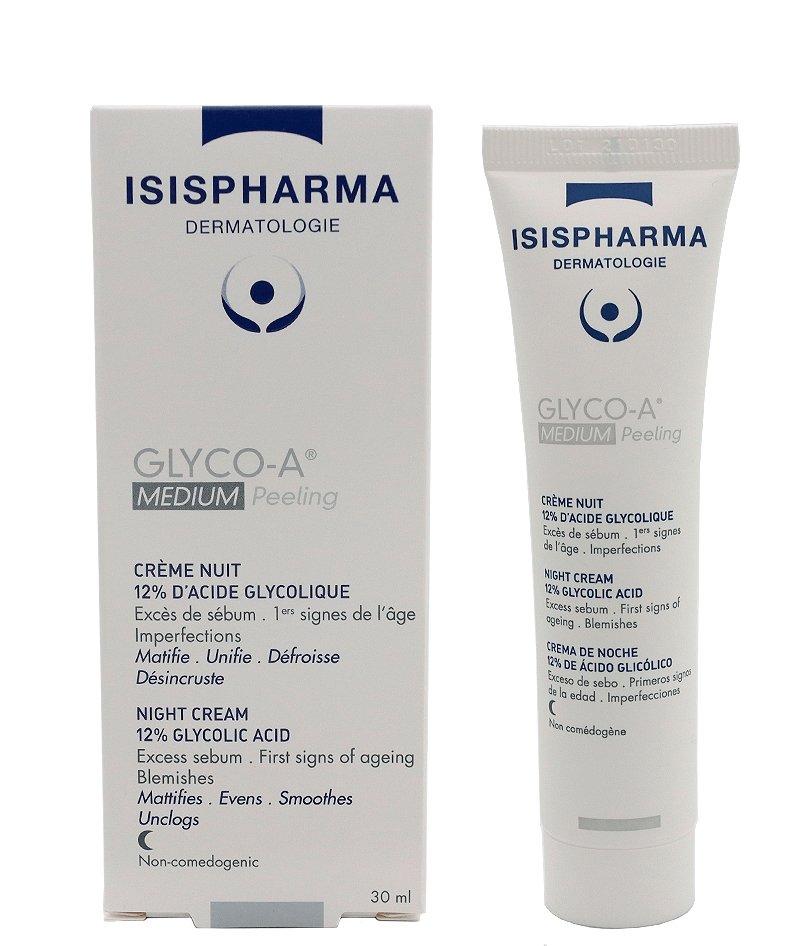 ISIS PHARMA GLYCO A MEDIUM PEELING CREME DE NUIT 30ML
