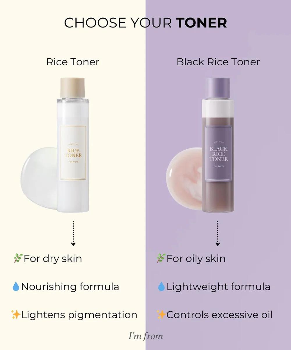 I’m from Black Rice Toner Eau tonifiante 150ml