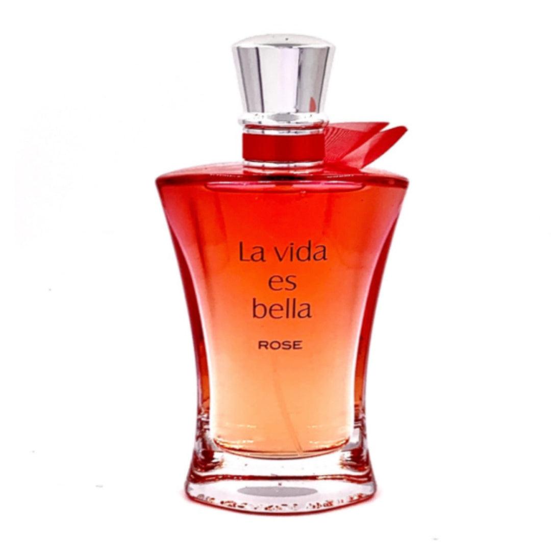 Fragrance World La Vida Es Bella Rose Eau De Parfum Pour Femme 100ml